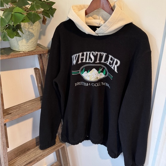 🏔️Whistler British Columbia Fleece Hoodie – Adult Large ✨ - Picture 2 of 6